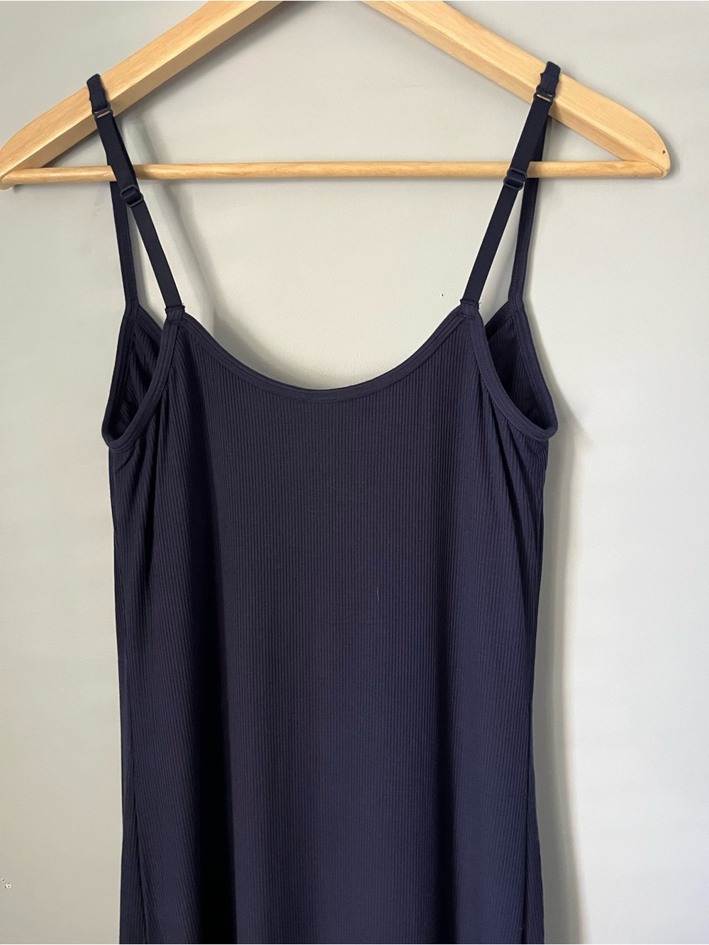 Yitty By Lizzo Soft Rib Deep Navy Blue Maxi Dress Size Medium NWT - Picture 13 of 16